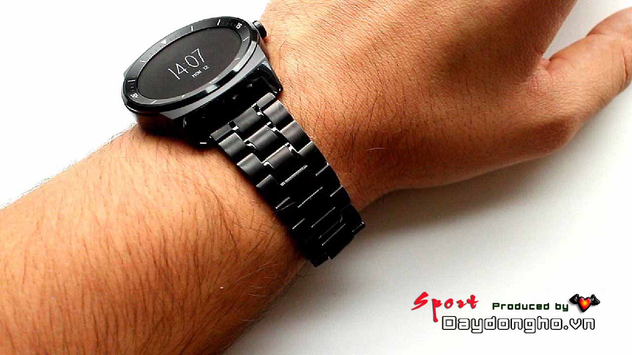 dây kim loại LG watch