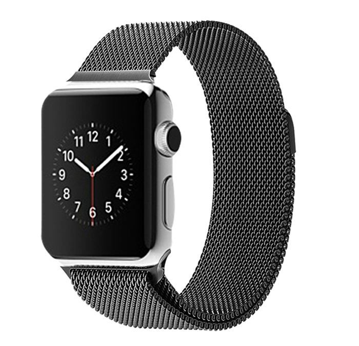 Dây Milanese loop cho Apple Watch đen